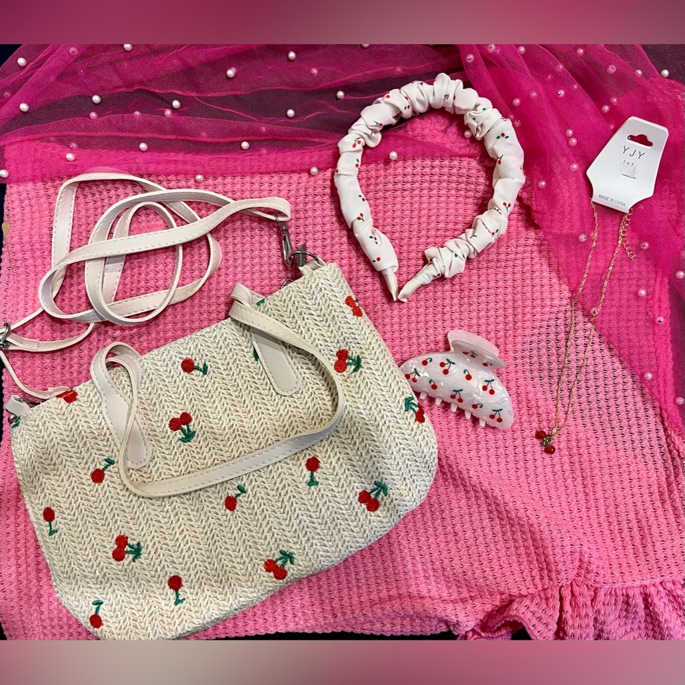 Cherry Handbag and Accessories